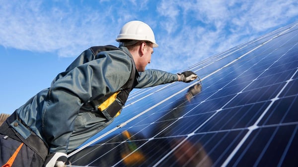 Renewable installations at Aberthaw Eco Centre